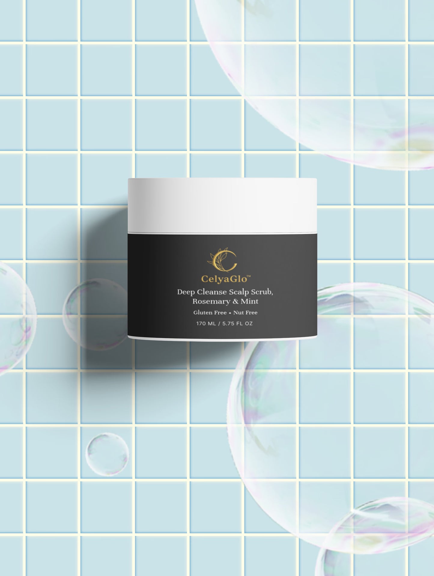 Deep Cleanse Scalp Scrub, Rosemary & Mint