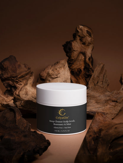 Deep Cleanse Scalp Scrub, Rosemary & Mint