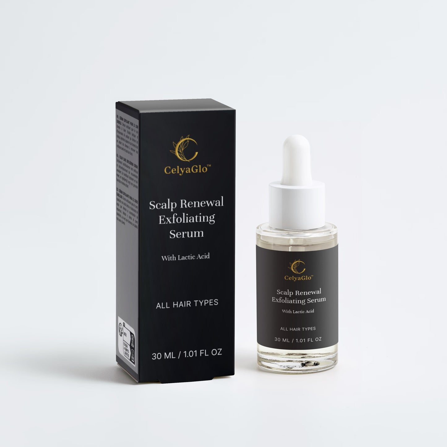 Scalp Renewal Exfoliating Serum with Lactic Acid