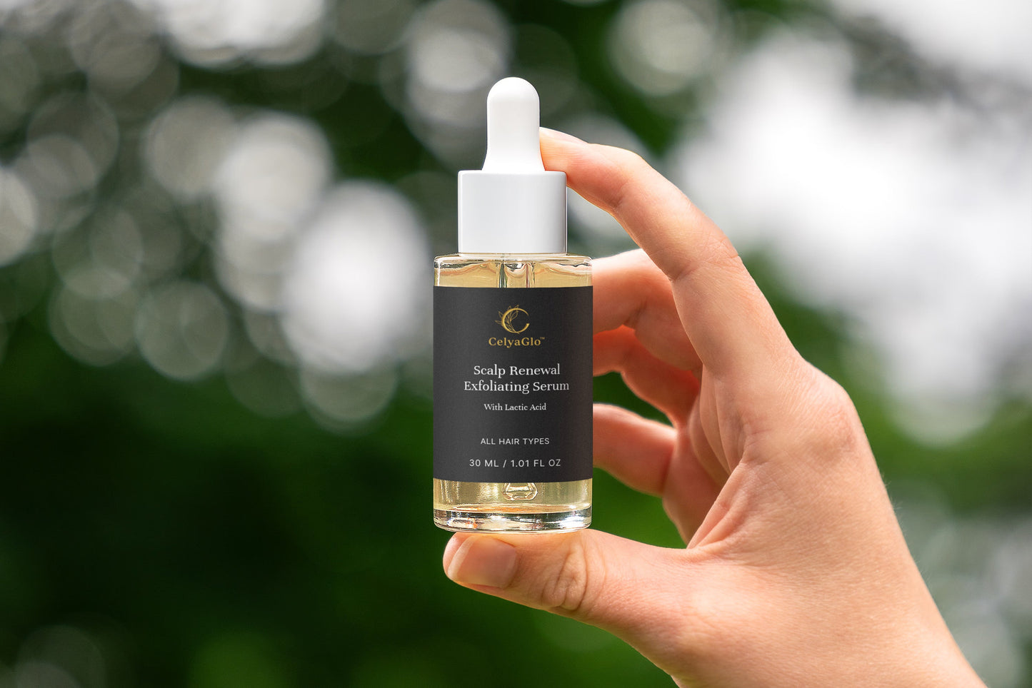Scalp Renewal Exfoliating Serum with Lactic Acid