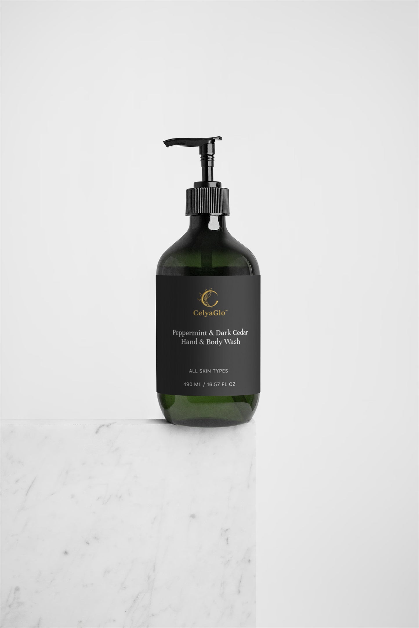 Peppermint & Dark Cedar Hand & Body Wash