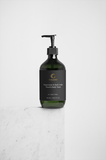 Peppermint & Dark Cedar Hand & Body Wash