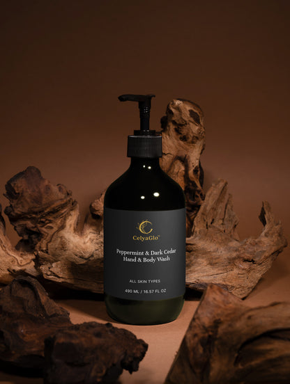 Peppermint & Dark Cedar Hand & Body Wash