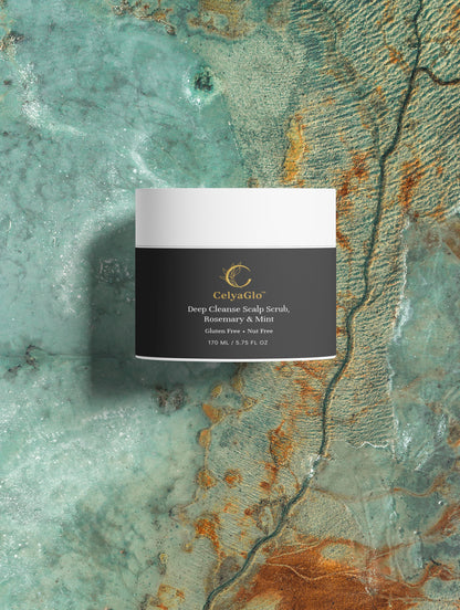Deep Cleanse Scalp Scrub, Rosemary & Mint