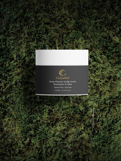 Deep Cleanse Scalp Scrub, Rosemary & Mint